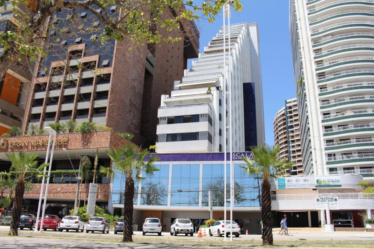 13 Flat Beira Mar Com Energia, Vaga, 3 Camas, Wi-Fi E Ar Leilighet Fortaleza  Eksteriør bilde